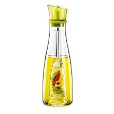 Bình đựng dầu, nước mắm, dấm ớt Tescoma 642762 Kèm có giỏ đựng tỏi ớt bên trong