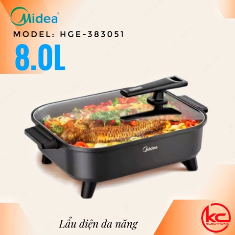 Nồi lẩu điện Đa Năng Midea HGE-383051