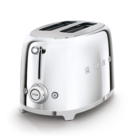 Máy nướng bánh mỳ SMEG TSF01SSEU màu bạc