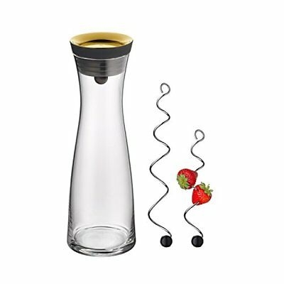 Bình thủy tinh WMF Wasserkaraffe Basic 1L, Gold