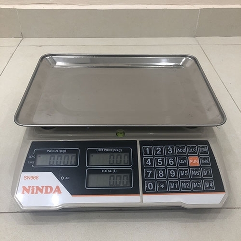 Cân điện tử NiNDA SN968 cân tối đa 30kg- Hàng Chính Hãng