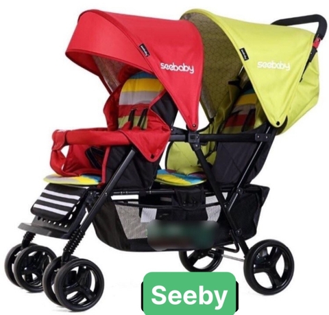 Xe đẩy đôi Seebaby T12-T-S