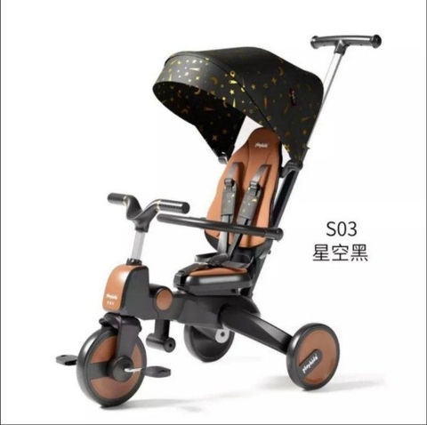 Xe đạp 3 bánh cho bé Playkids S03 New 2024, gấp gọn