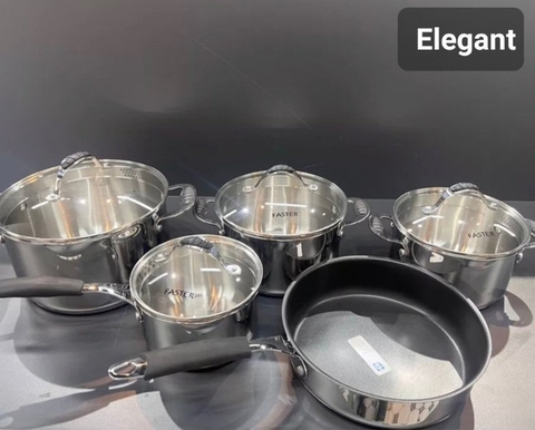 Bộ nồi chảo từ 5 món Faster Elegant cao cấp 