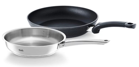 BỘ 2 CHẢO FISSLER STEELUX PRO 24CM + LEVITAL® CLASSIC 28CM