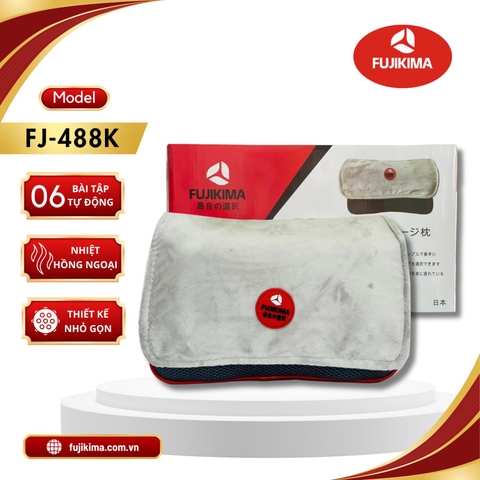 Gối massage hồng ngoại FUJIKIMA FJ-488K