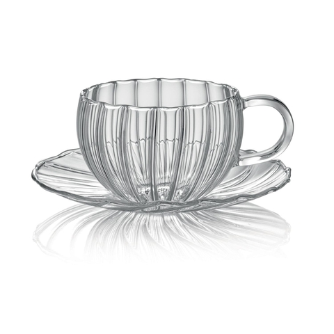 Set 2 tách và cốc trà/cà phê IVV 240ml