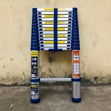 Thang nhôm rút gọn NiNDA NK-41 đai xanh cao 4m1
