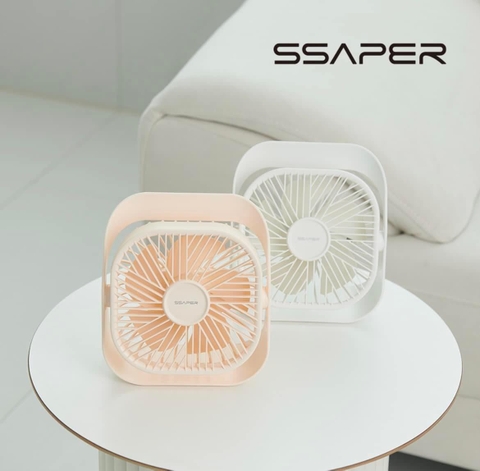 Quạt tích điện mini SSaper Made in Korea
