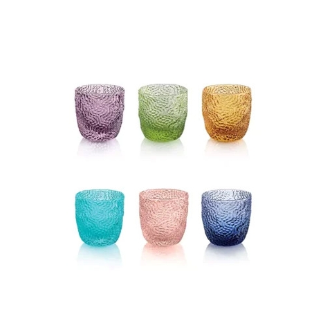 Set 6 cốc uống rượu mạnh IVV Tricot 75ml Made in Italia