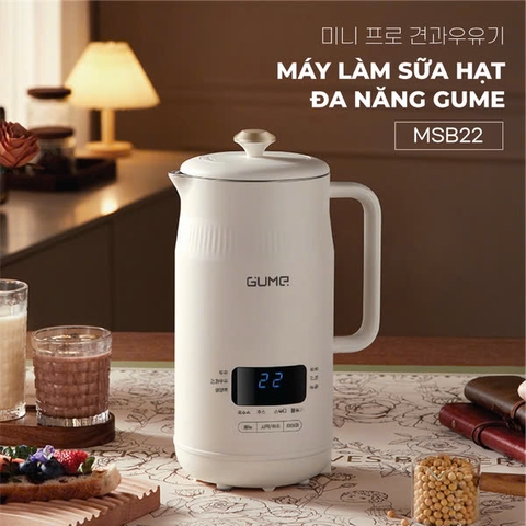 Máy Làm Sữa Hạt GUME MSB 22 Hàn Quốc - Bảo Hành 12 Tháng