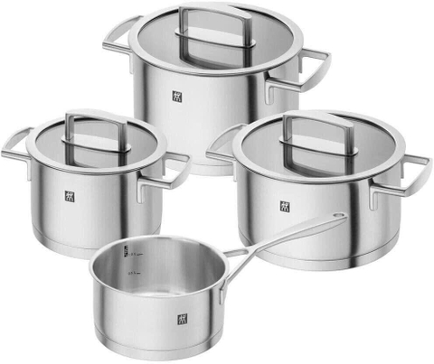 BỘ NỒI ZWILLING VITALITY 66460-001 4 MÓN, 3 NỒi VÀ 1 QUÁNH