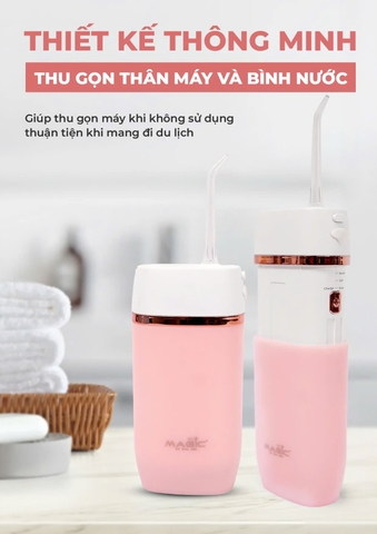 Máy tăm Nước MAGIC Eco PRO-83 Hồng