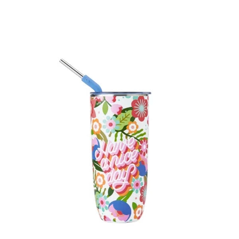 Cốc Giữ Nhiệt S’well Kèm Ống Hút, 700ml