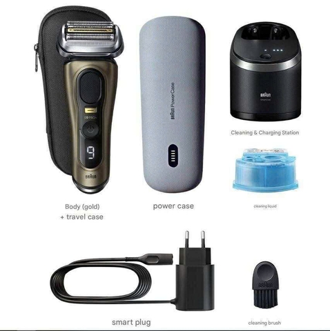 MÁY CẠO RÂU BRAUN SERIES 9 PRO+ 9569CC Bản đủ
