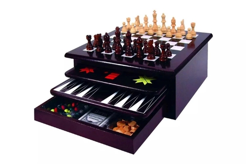 Bộ trò chơi En Bois Jeux 15 in 1