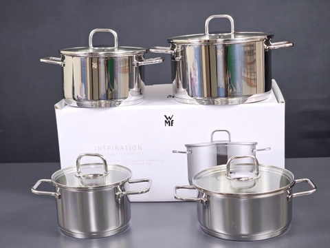 Bộ nồi WMF inspiration 4 món vung kính
