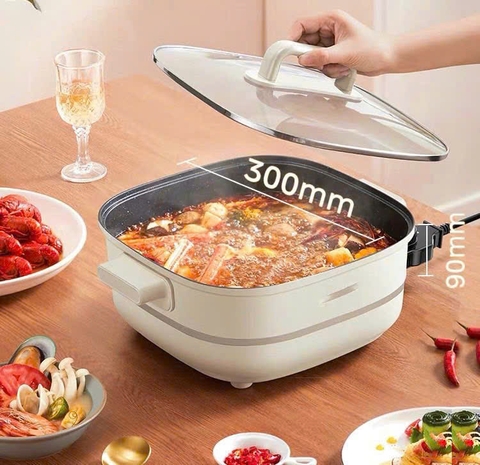 Nồi lẩu điện Midea Đa Năng  HGE3030-MJ03