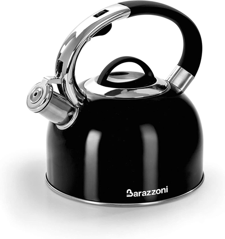 ẤM ĐUN BẾP TỪ BARAZZONI 2,5 LÍT MÀU ĐEN