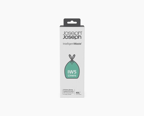 Hộp 20 Túi Đựng Rác 40L Lót Thùng Joseph Joseph IW5 30028
