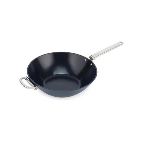 Chảo sâu lòng Joseph Joseph 45048 Space Blue Wok 32cm