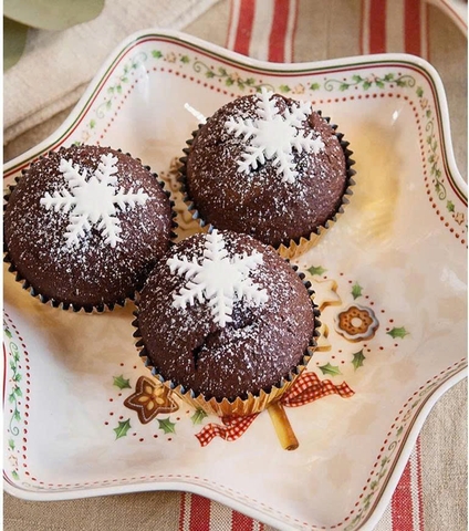 Đĩa Villeroy & Boch Winter Bakery Delight Star 24cm