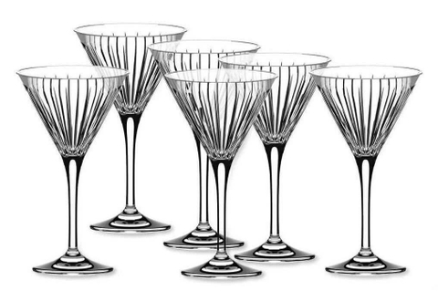 Set 6 ly RCR Martini 210ML , sản xuất 100% tại Ý