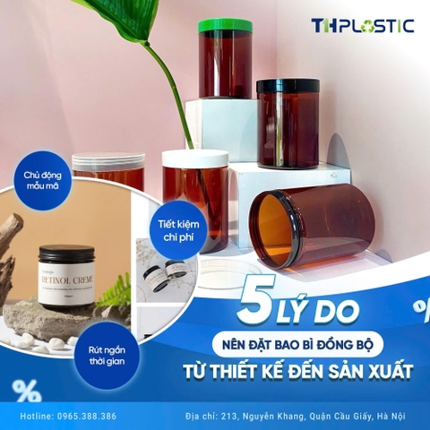 5 lý do doanh nghiệp nên đặt bao bì đồng bộ