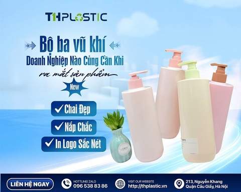 5 Mẫu hũ nhựa mỹ phẩm bán chạy nhất tại TH Plastic