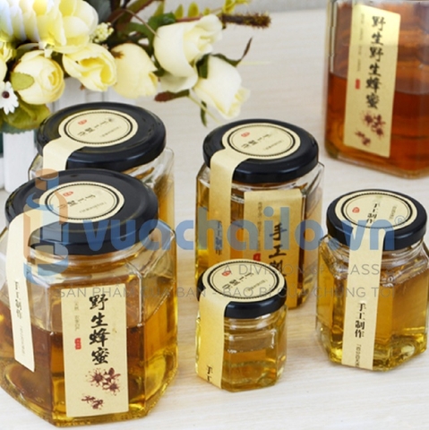 Ứng dụng lọ thủy tinh lục giác nắp thiếc trong đời sống