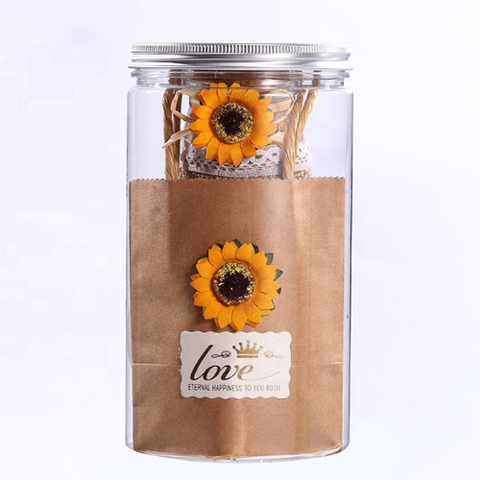 Lọ Nhựa PET Nắp Nhôm 900ml