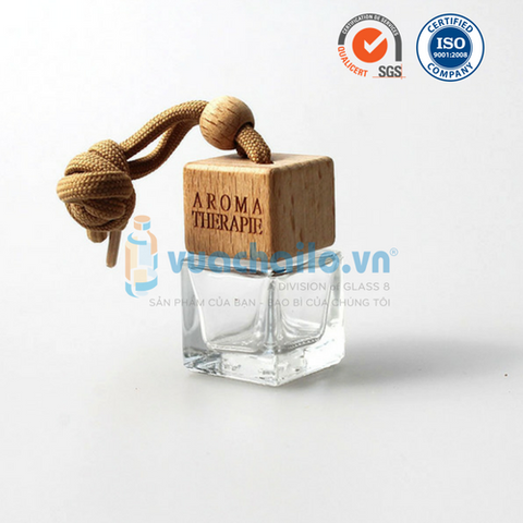 Bán Buôn Vỏ Chai Tinh Dầu Treo Xe Vuông