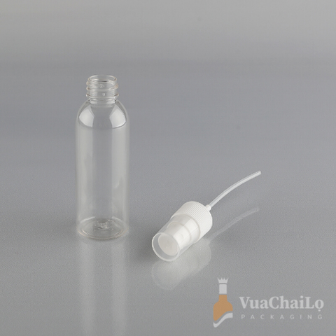 Chai Nhựa Pet Nắp Phun Sương 50ml
