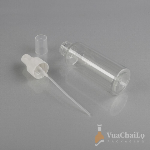 Chai Nhựa Pet Nắp Phun Sương 60ml