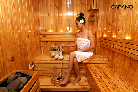 5 bước xông hơi khô chuẩn cùng CARANO