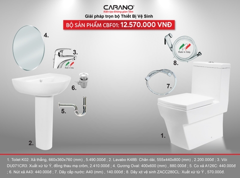 CARANO – MỚI THÔI CHƯA ĐỦ, CÒN CHẤT PHÁT NGẤT VỚI 3 SIÊU PHẨM COMBO KHỦNG TRONG THÁNG 8 NÀY