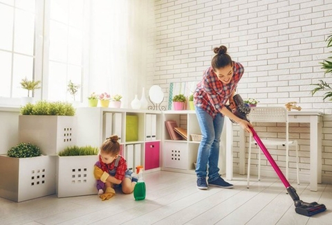Dọn dẹp nhà cửa mang đến những lợi ích sức khỏe không ngờ
