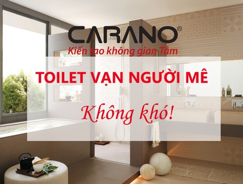 Mẹo thiết kế nhà vệ sinh đẹp vạn người mê