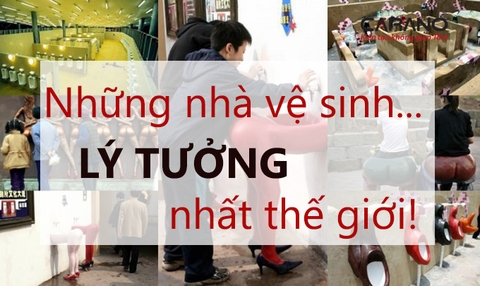 Nên đến một trong 6 nhà vệ sinh sau đây một lần trong đời!