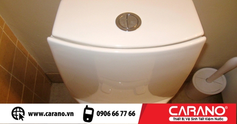 CÔNG DỤNG CỦA 2 NÚT BẤM TRÊN NẮP BỒN TOILET