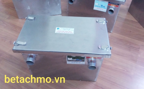 Kinh nghiệm lựa chọn bể tách mỡ Inox cho nhà hàng và căn hộ chung cư