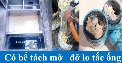 Chương trình ưu đãi đặc biệt giảm giá khi mua bể tách mỡ gia đình, bể tách mỡ nhà hàng