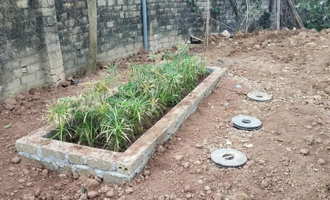 Hệ thống công trình xử lý nước thải tại chỗ không dùng điện năng - Bastaf kết hợp bãy lọc ngầm