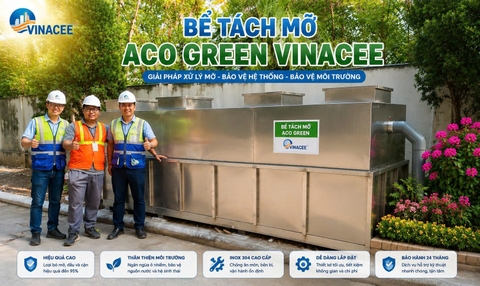 Bể tách mỡ chính hãng luôn là sự lựa chọn đúng đắn của hàng triệu khách hàng bảo vệ công trình [2026]