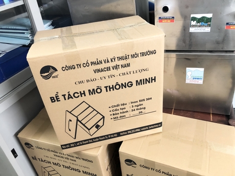 Mách khéo khách hàng khi lựa chọn mua bể tách mỡ chính hãng, chất lượng