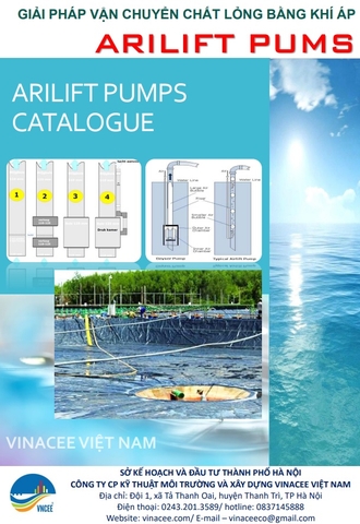 Cataloge bơm Arilift (Arilift pumps sử dụng trong hệ thống module xử lý nước thải Jokaso, AAO)