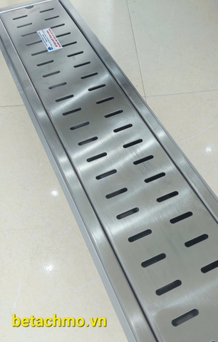 Máng thoát sàn, ghi thoát sàn Inox 304 cho nhà hàng và bếp ăn công nghiệp