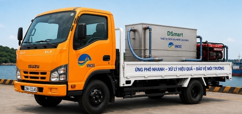 Cho thuê thiết bị tách dầu di động cho ứng phó sự cố tràn dầu, tách dầu nước giàn tàu