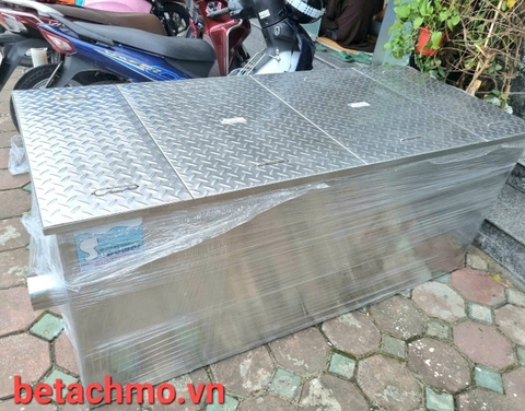 Bể tách mỡ Inox 3 ngăn, 2000 lít - Nhận báo giá tham khảo 2026