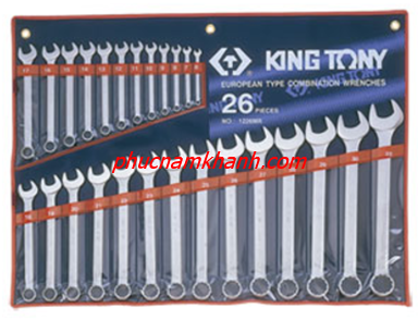 6-32mm Bộ vòng miệng 26 cái hệ mét Kingtony 1226MR